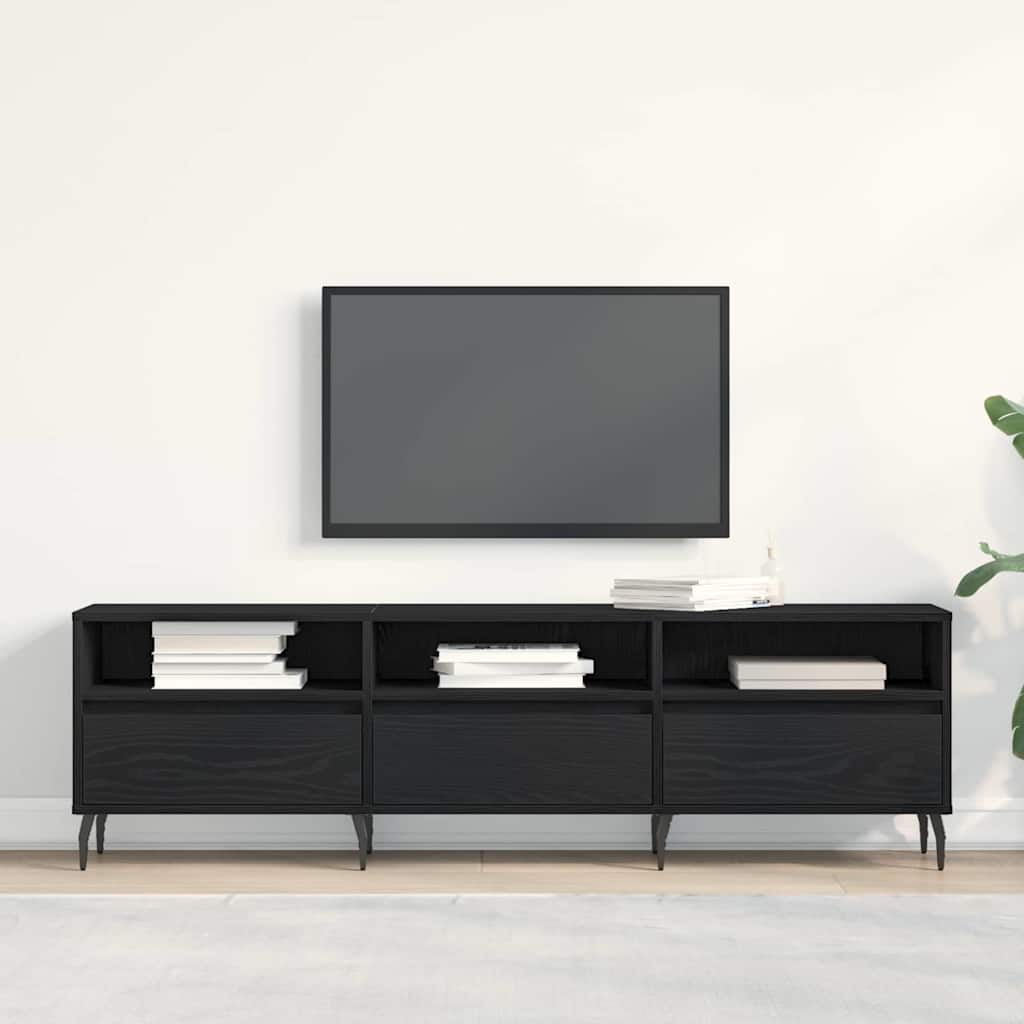 TV-Möbel Svart Ek TV-skåp 150 x 30 x 44,5 cm