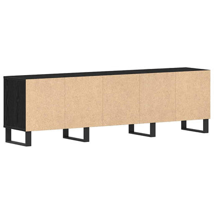 TV-Möbel Svart Ek TV-skåp med låda 150 x 30 x 44,5 cm