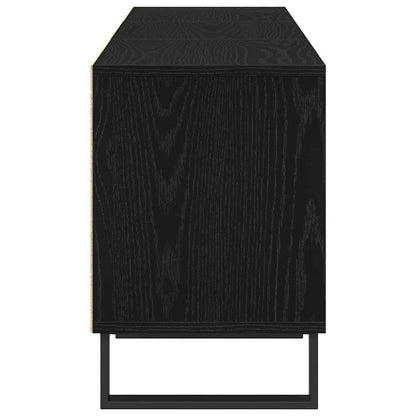 TV-Möbel Svart Ek TV-skåp med låda 150 x 30 x 44,5 cm