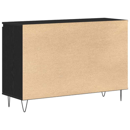 Skänk Svart Ek med låda 101.5 x 35 x 70 cm