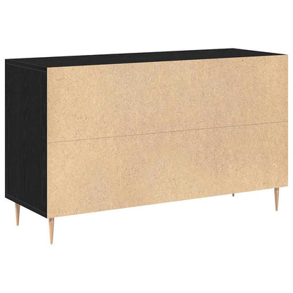 Skänk Svart Ek med låda 100 x 36 x 60 cm