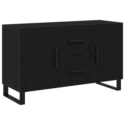 Skänk Svart Ek med låda 100 x 36 x 60 cm