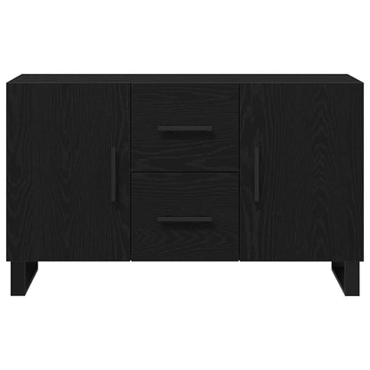 Skänk Svart Ek med låda 100 x 36 x 60 cm