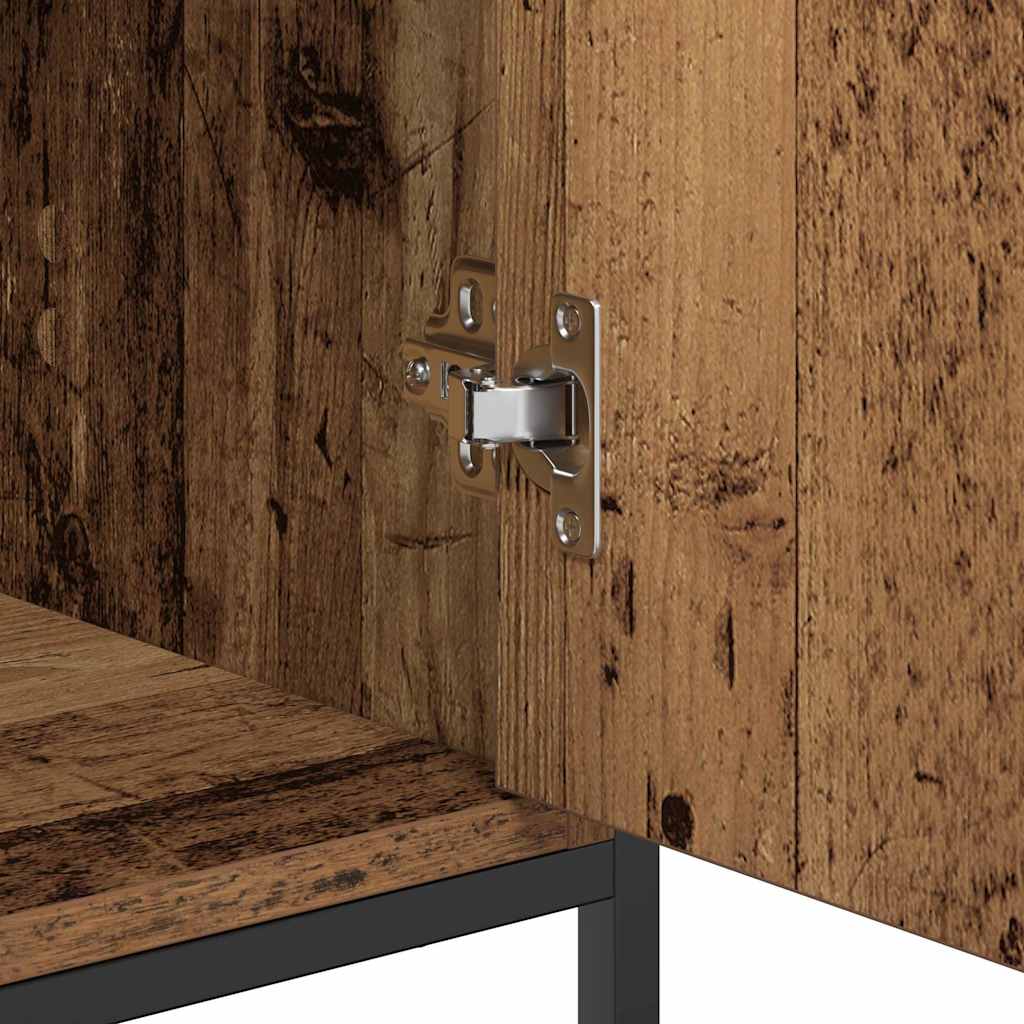 Sideboard Gammalt trä 100 x 35 x 80 cm Konstruerat trä