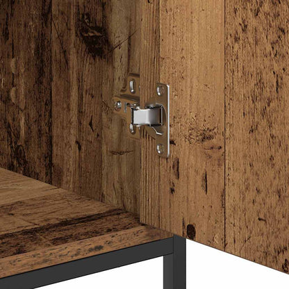 Sideboard Gammalt trä 100 x 35 x 80 cm Konstruerat trä