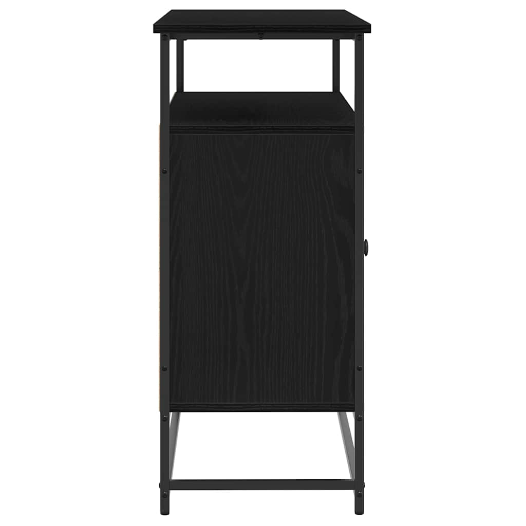 Skänk Svart Ek 100 x 35 x 80 cm