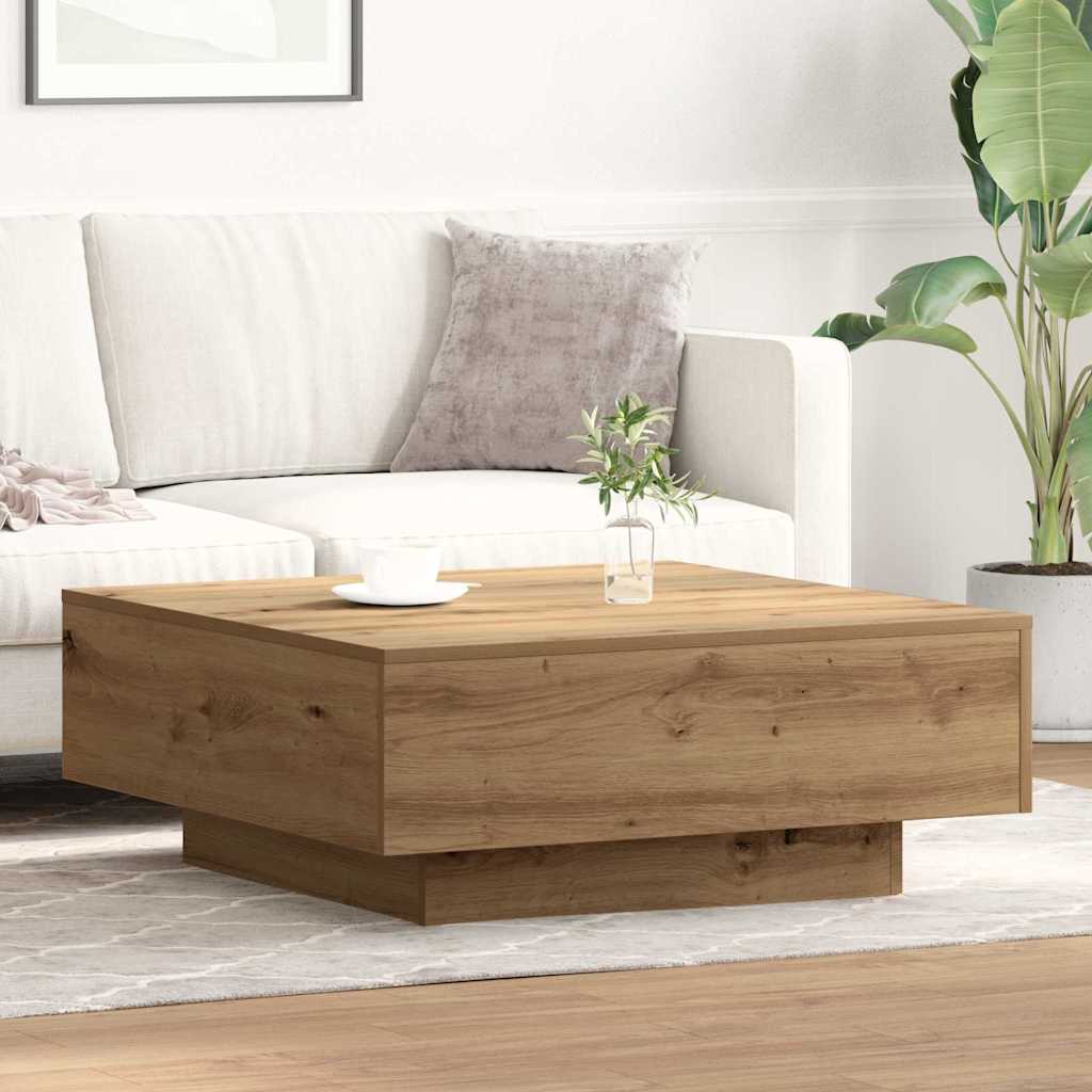 Soffbord Artisan Ek 80 x 80 x 31 cm