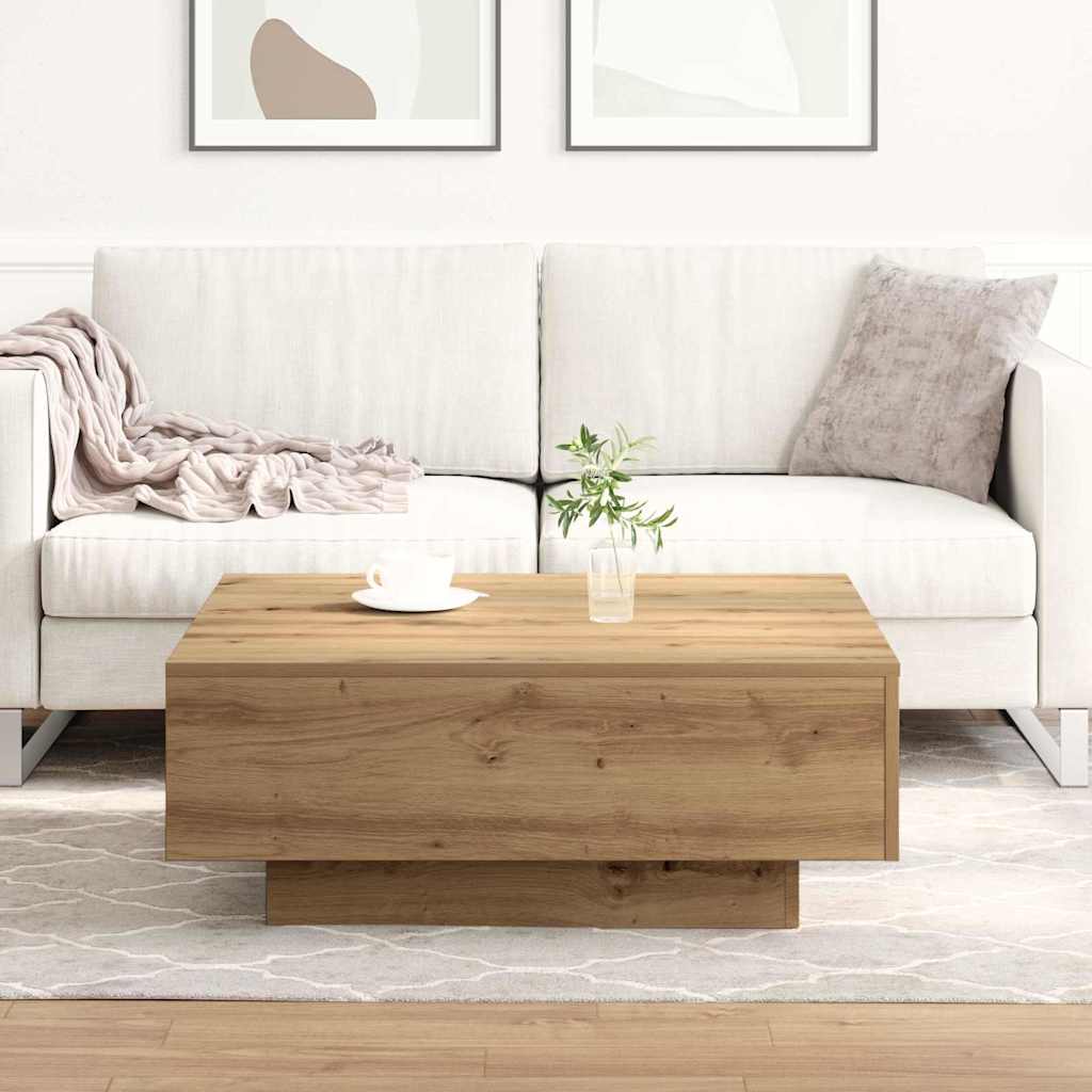 Soffbord Artisan Ek 80 x 80 x 31 cm