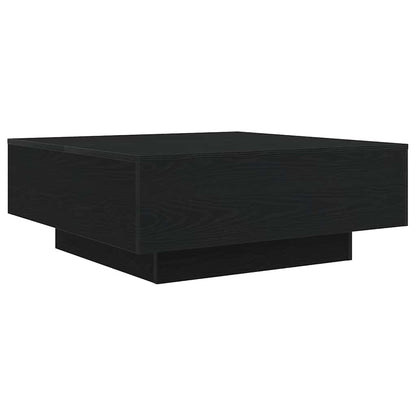 Soffbord Svart Ek 80 x 80 x 31 cm