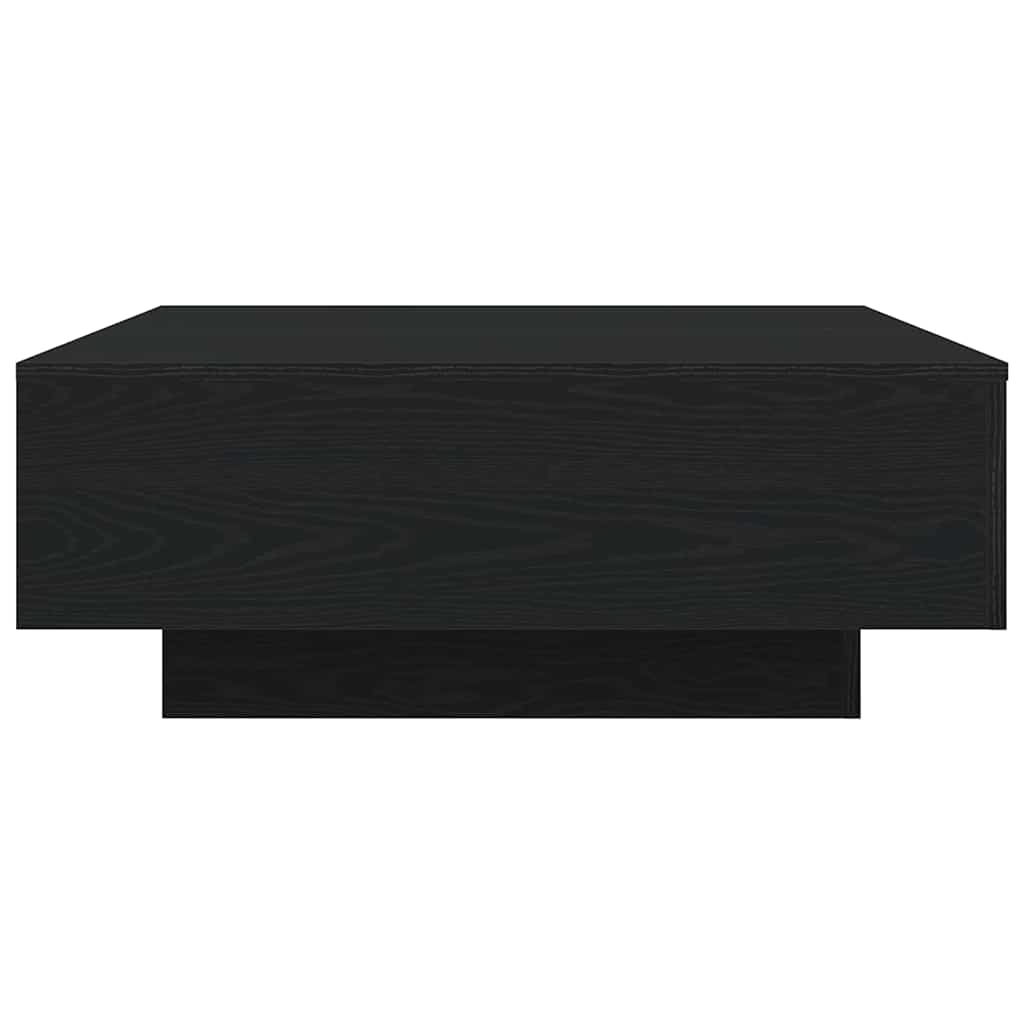 Soffbord Svart Ek 80 x 80 x 31 cm