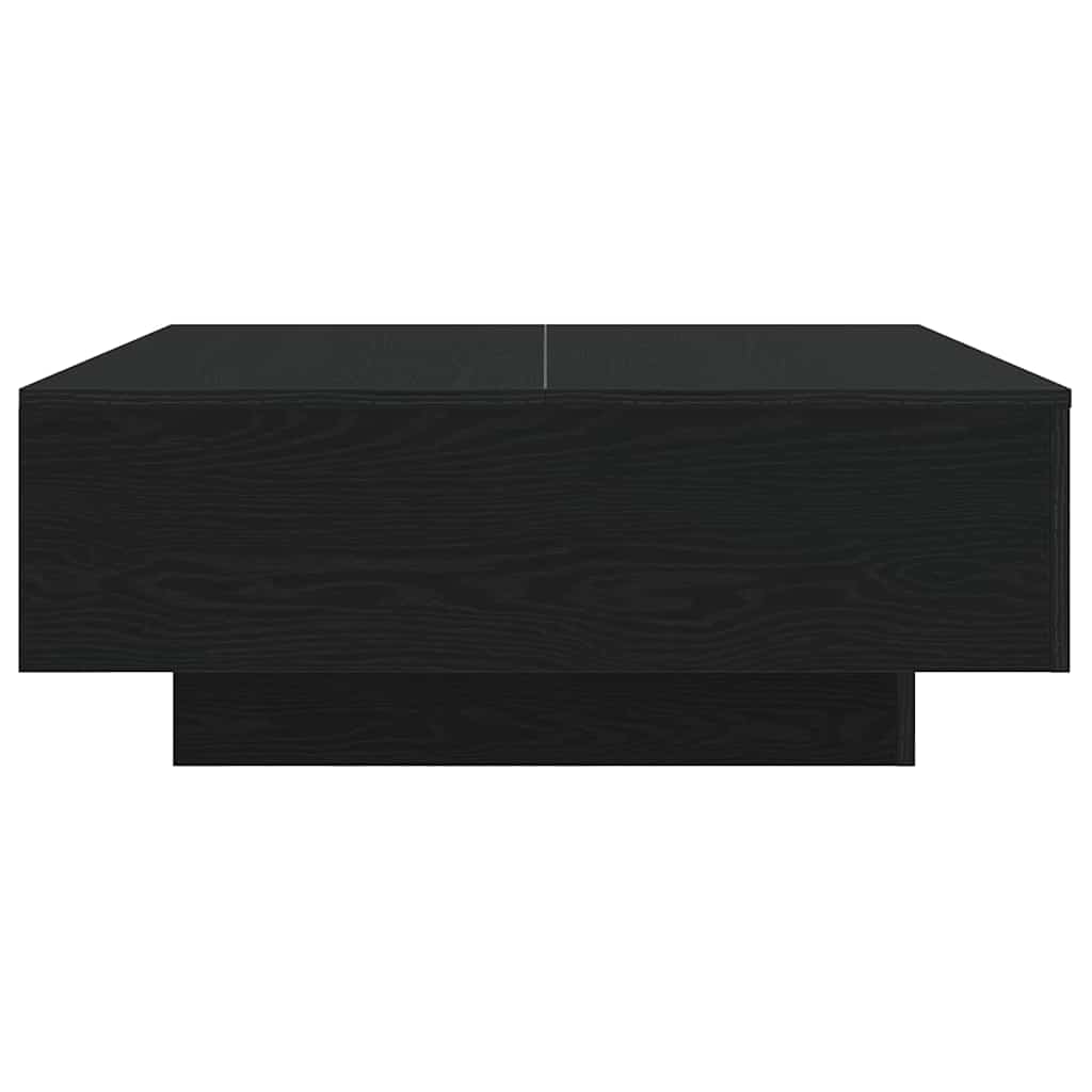 Soffbord Svart Ek 80 x 80 x 31 cm