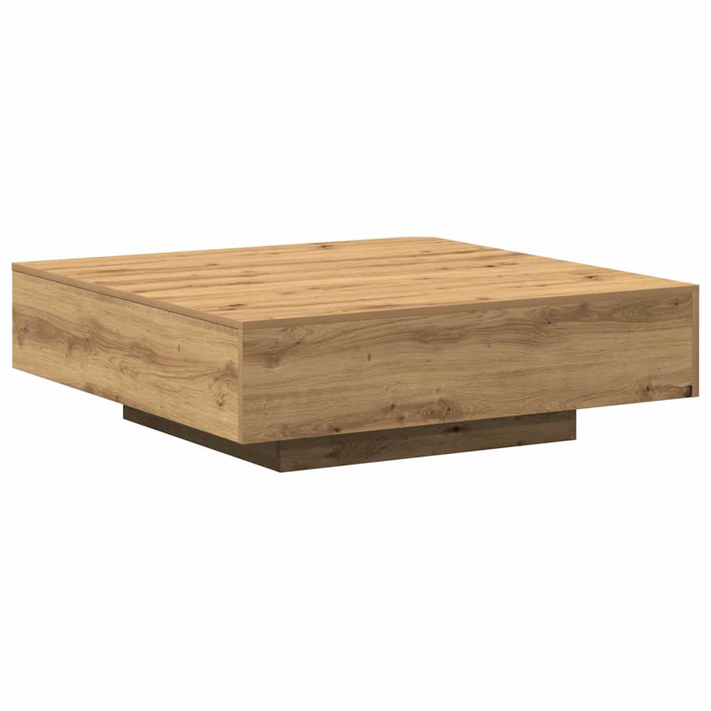 Kaffeebord Artisan Ek 100 x 100 x 31 cm