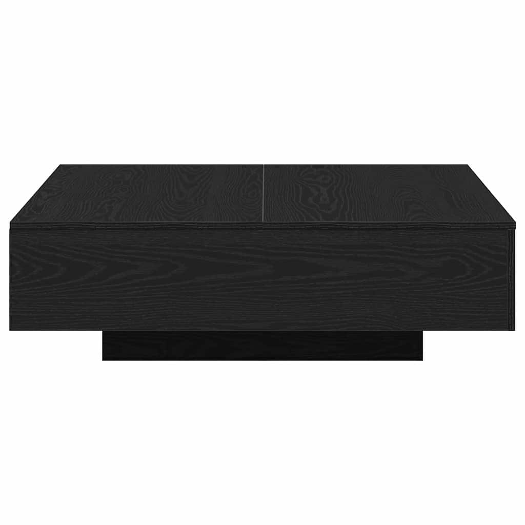 Soffbord Svart Ek 100 x 100 x 31 cm