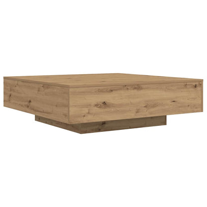 Kaffeebord Artisan Ek 100 x 100 x 31 cm Konstruerat trä