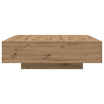 Kaffeebord Artisan Ek 100 x 100 x 31 cm Konstruerat trä