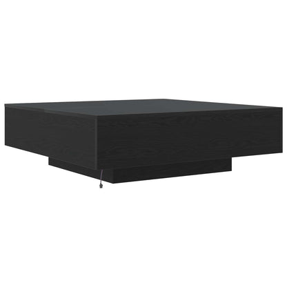 Soffbord Svart Ek 100 x 100 x 31 cm