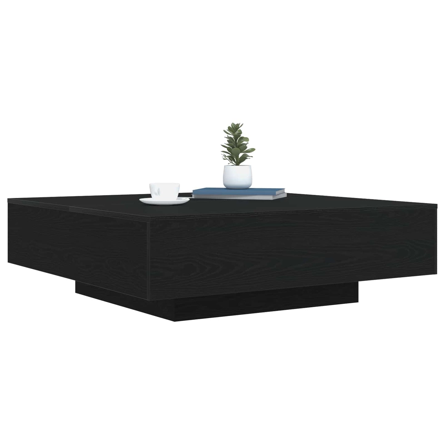 Soffbord Svart Ek 100 x 100 x 31 cm