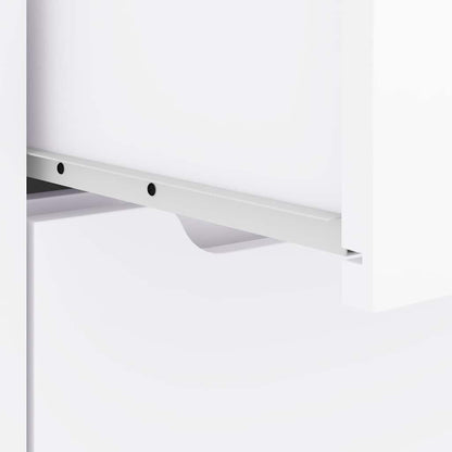 Sängbord Nattduksbord Vit VISNES 45x40x50 cm