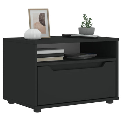 TV-Möbel Svart TV-Bänk VISNES 60x40x38 cm
