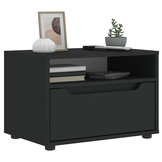 TV-Möbel Svart TV-Bänk VISNES 60x40x38 cm