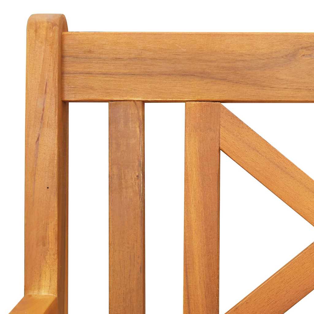 Trädgårdsbänk Trä Brun 110 x 59 x 97 cm Massivt Akaciaträ