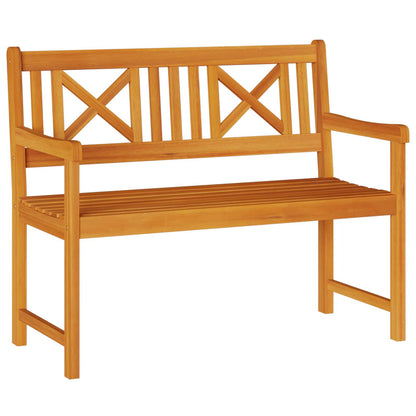 Trädgårdsbänk Trä Brun 110 x 56 x 90 cm Massivt Akaciaträ