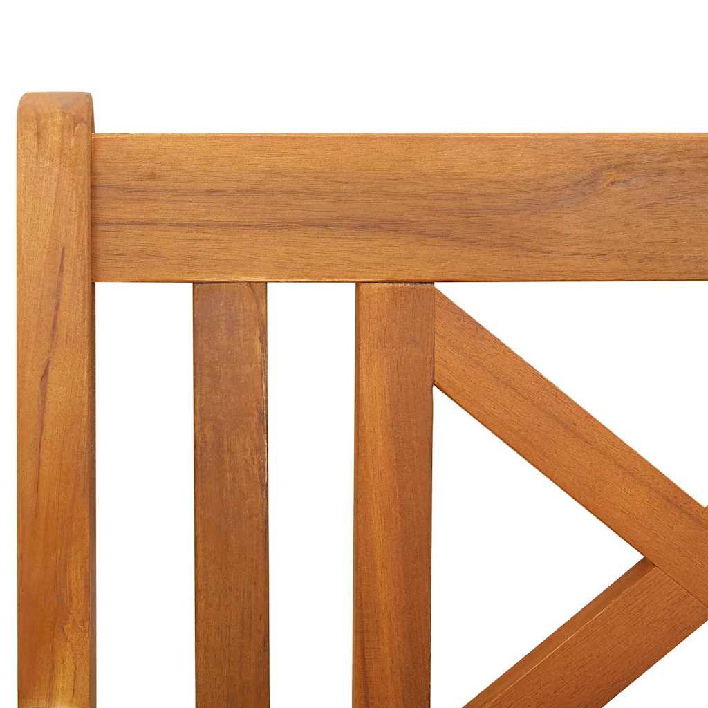 Trädgårdsbänk Trä Brun 180 x 56 x 90 cm Massivt Akaciaträ