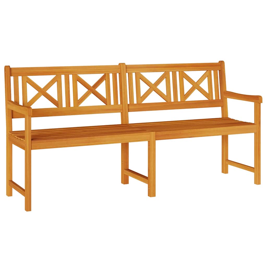 Trädgårdsbänk Trä Brun 180 x 56 x 90 cm Massivt Akaciaträ