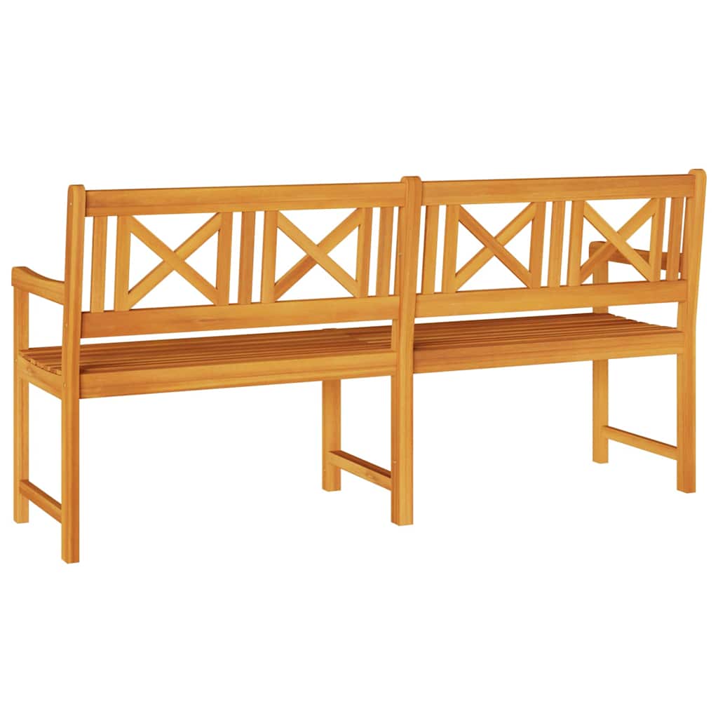 Trädgårdsbänk Trä Brun 180 x 56 x 90 cm Massivt Akaciaträ