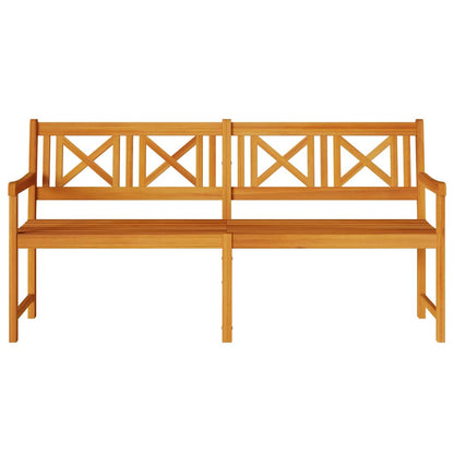 Trädgårdsbänk Trä Brun 180 x 56 x 90 cm Massivt Akaciaträ
