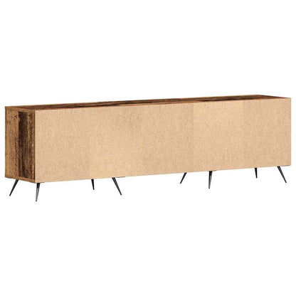 TV-Möbel Åldrat Trä TV-skåp 150 x 30 x 44,5 cm