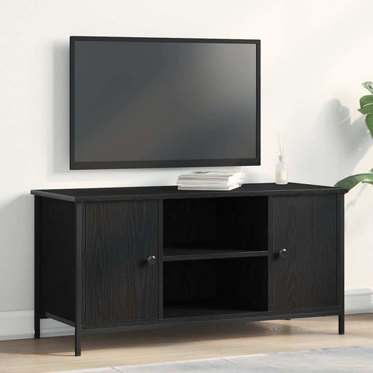 TV-Möbel Svart Ek TV-skåp 100 x 40 x 50 cm