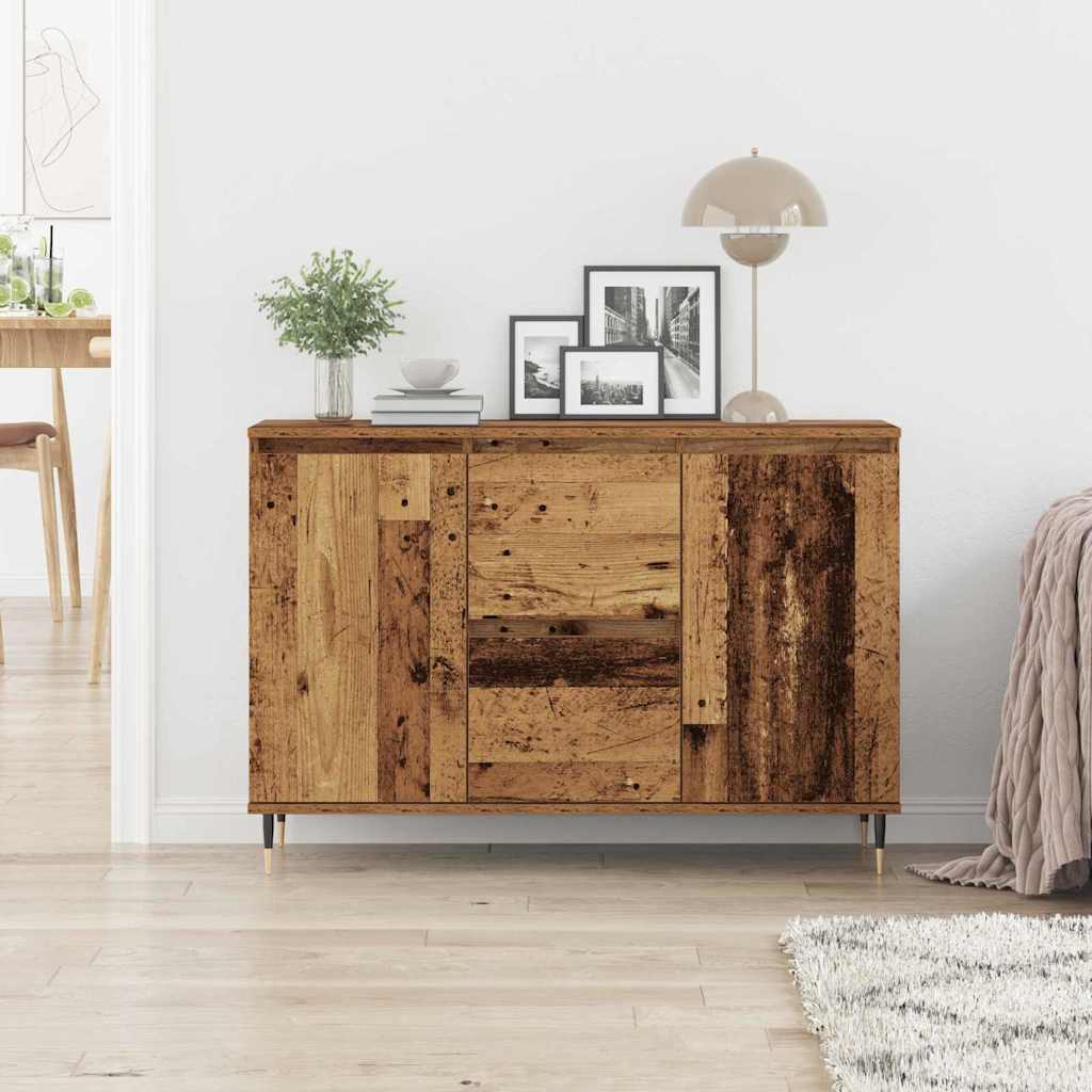 Skänk Åldrat Trä 101,5 x 35 x 70 cm