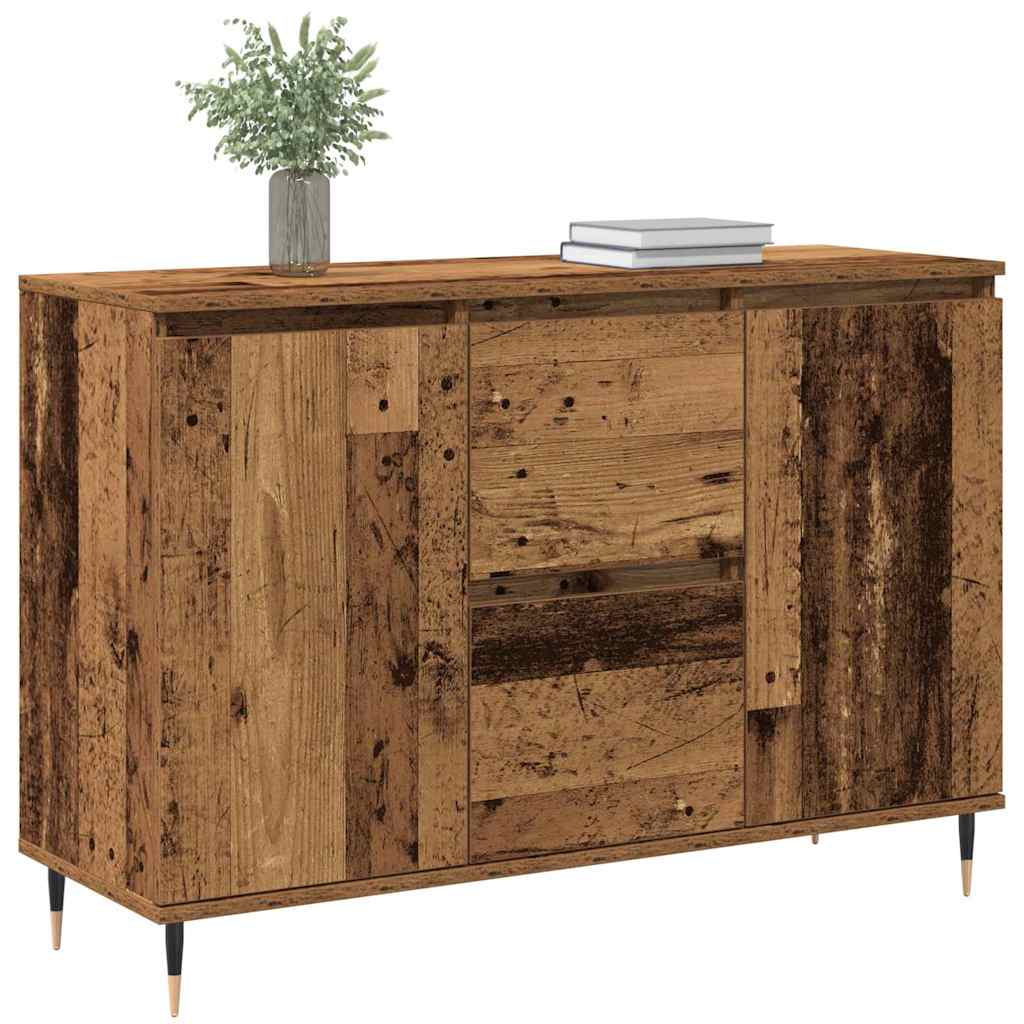 Skänk Åldrat Trä 101,5 x 35 x 70 cm