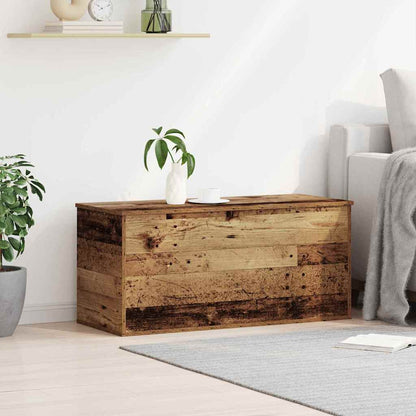 Förvaringskista Gammalt Trä 100 x 42 x 46 cm