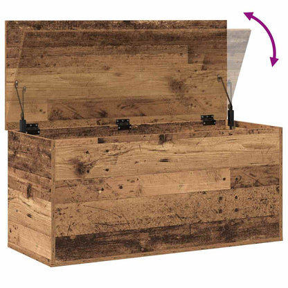 Förvaringskista Gammalt Trä 100 x 42 x 46 cm