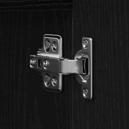 TV-Möbel Svart Ek TV-Skåp med låda 200 x 25 x 44 cm