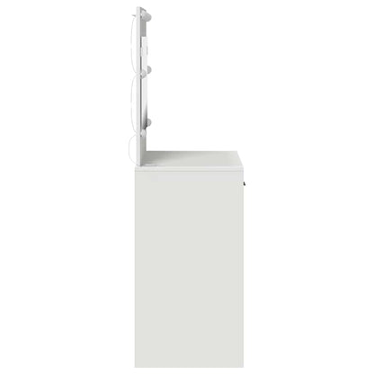 Sminkbord med låda Vit 78.5 x 41 x 135 cm