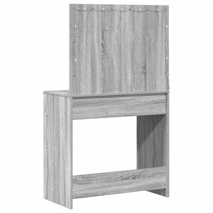 Sminkbord Sonoma Grå 78.5 x 41 x 135 cm