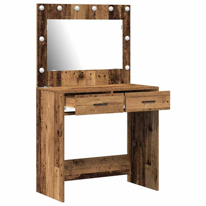 Sminkbord Gammalt Trä 78.5 x 41 x 135 cm