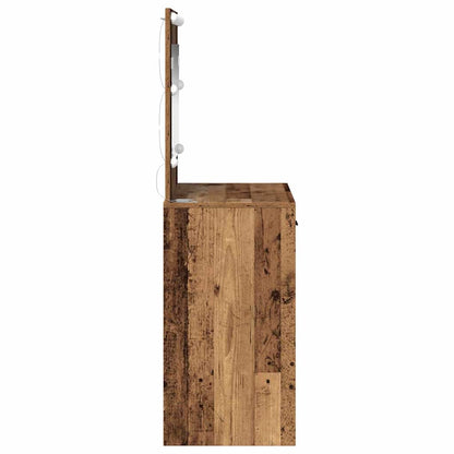 Sminkbord Gammalt Trä 78.5 x 41 x 135 cm
