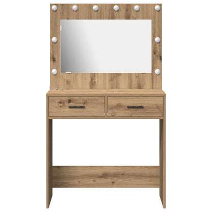 Sminkbord Artisan Ek 78.5 x 41 x 135 cm