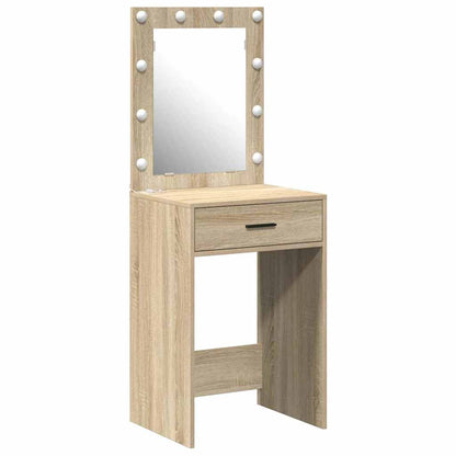 Sminkbord med låda Sonoma Ek 50 x 41 x 135 cm