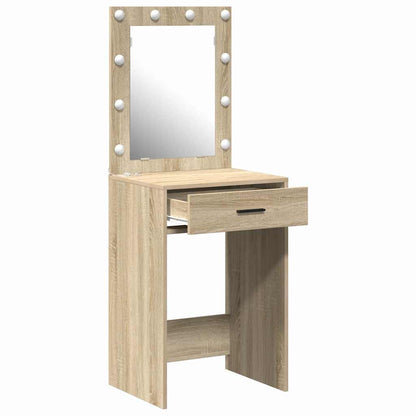 Sminkbord med låda Sonoma Ek 50 x 41 x 135 cm