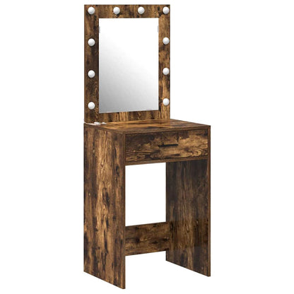 Sminkbord Rökfärgad Ek 50 x 41 x 135 cm