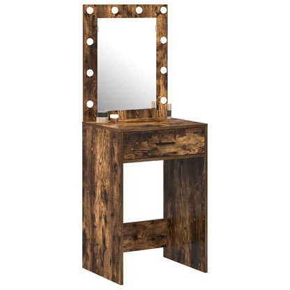 Sminkbord Rökfärgad Ek 50 x 41 x 135 cm
