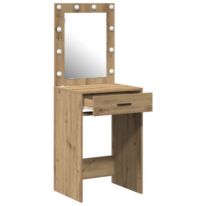 Sminkbord med låda Artisan Ek 50 x 41 x 135 cm
