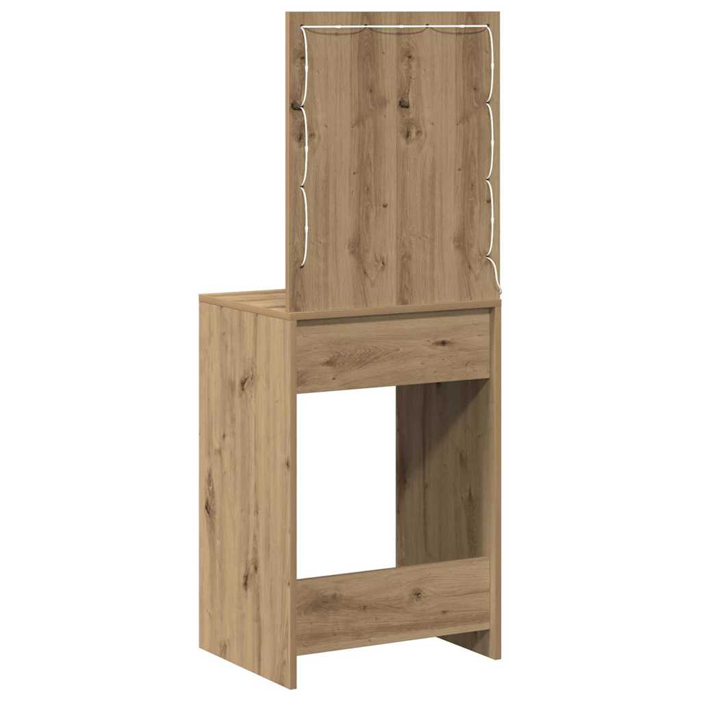 Sminkbord med låda Artisan Ek 50 x 41 x 135 cm