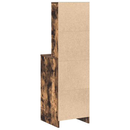 Skåp Rökfärgad Ek med låda 40 x 41 x 135 cm