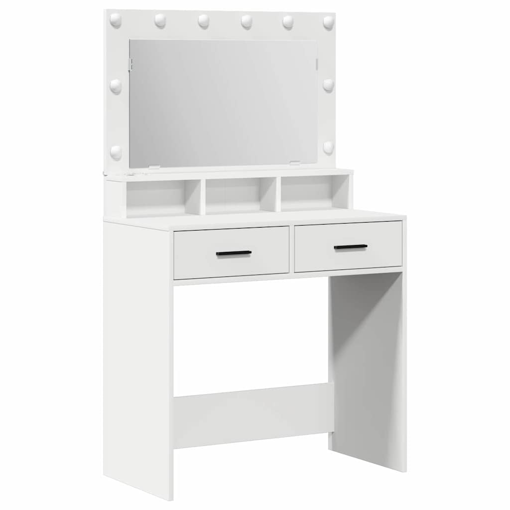 Sminkbord Vit 79 x 41 x 135 cm